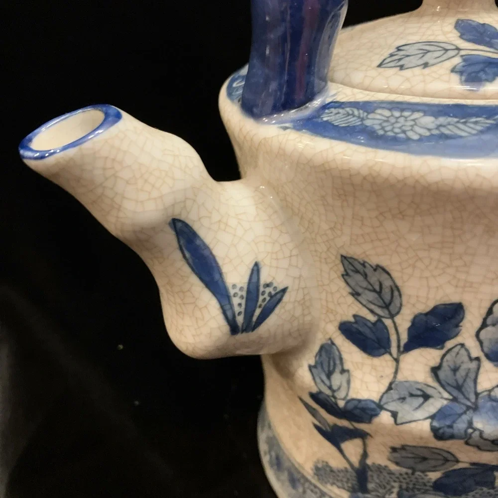 Vintage chinese blue